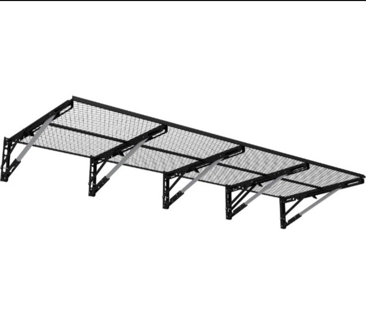 Heavy Duty Garage Storage Shelves Adjustable Folding Garage Organization 60x44cm