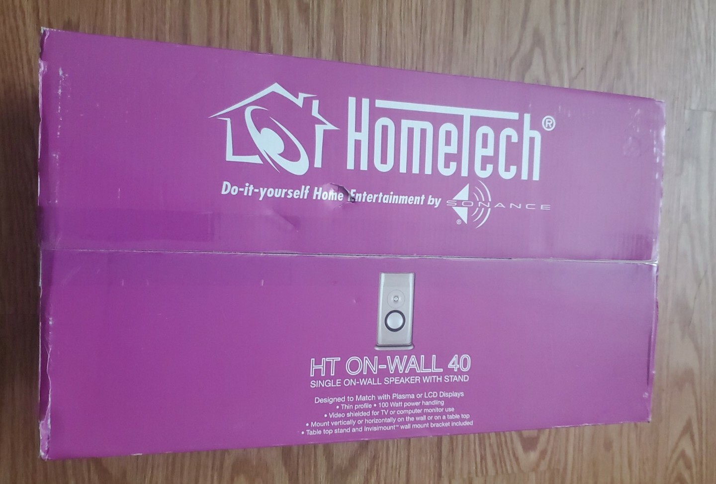 Home tech Sonance Silver Screen On-Wall 40 Speakers SS40 new - Image 5