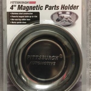 4 Inch Magnetic Parts Tray / Holder 90566 Pittsburgh Automotive