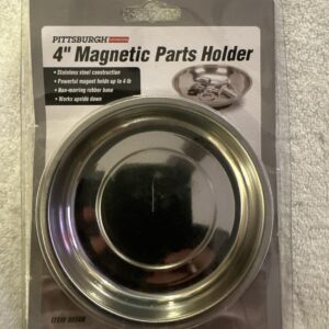 4 Inch Magnetic Parts Tray Holder 90566 Smooth Finish On Tray Inside Bottom