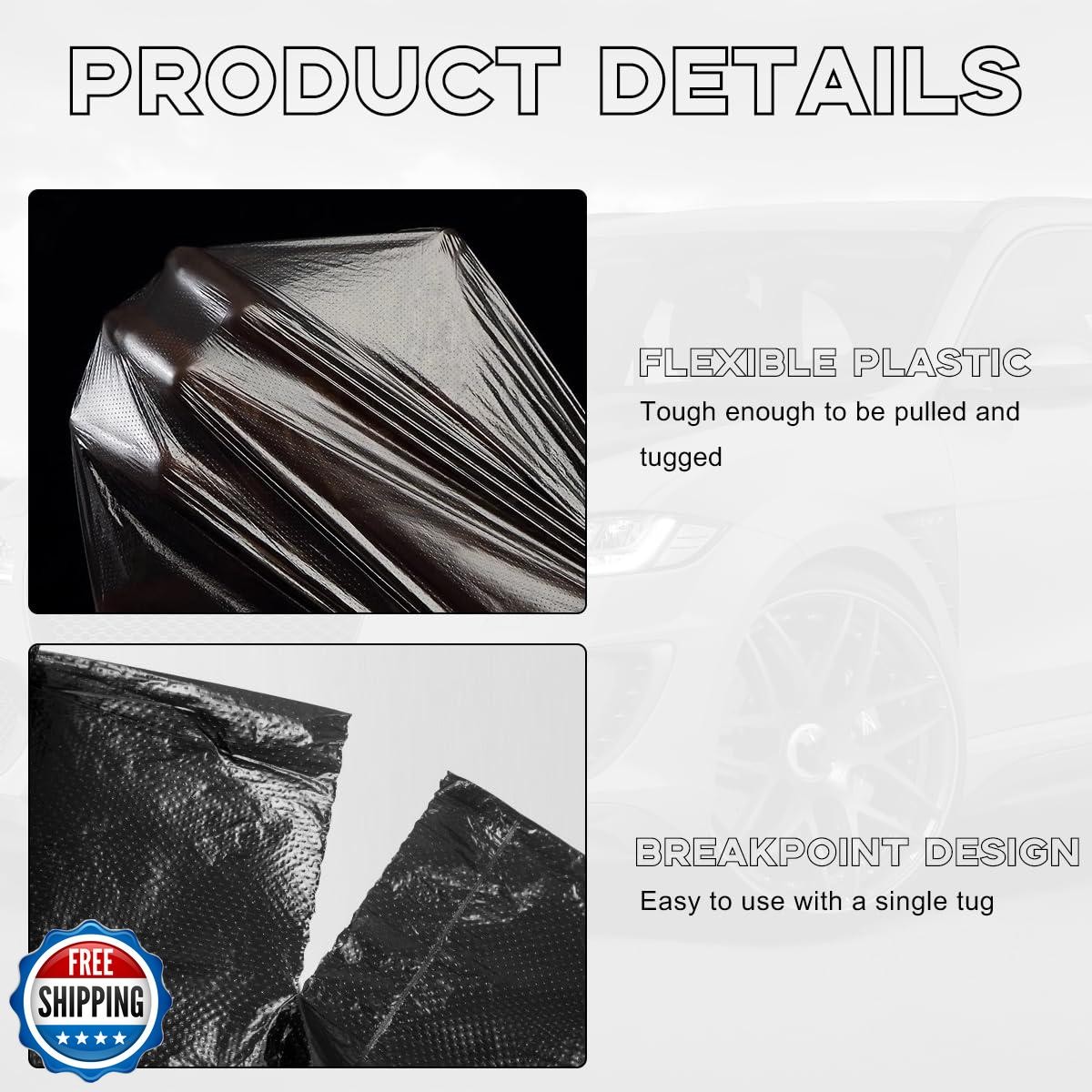 Yourkar Foldable Waterproof Leather Car Garbage Organizer Holder, Automotive - Image 3