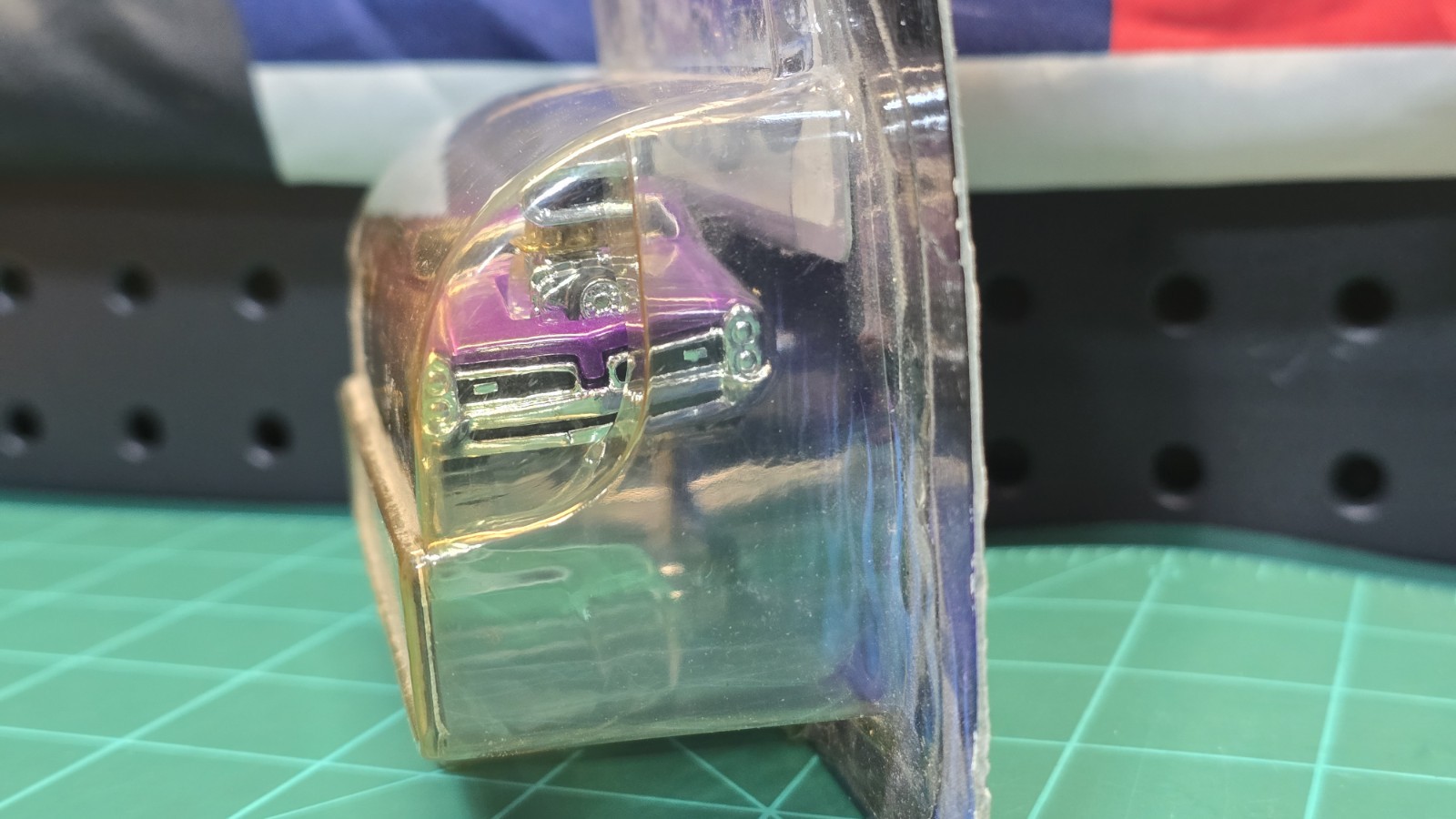 Muscle Machines 1966 GTO Diecast Car 1:64 Scale Purple NEW Collectible - Image 4