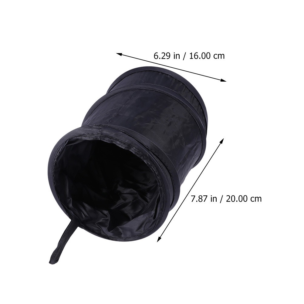 2 Pcs Foldable Car Trash Can Container for Cars Storage Organizer - Image 3