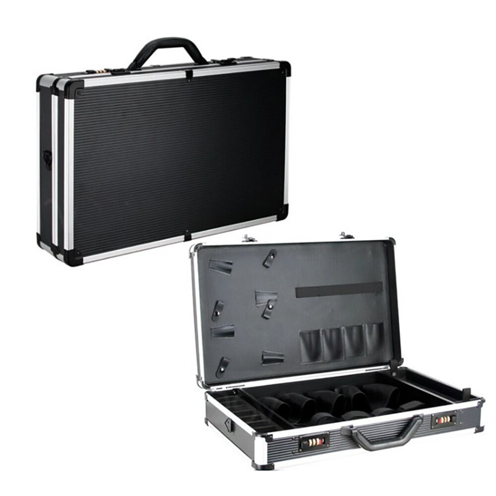 Professional Barber Stylist Travel Carry Case Salon Scissor Combs Clipper Box - Image 5