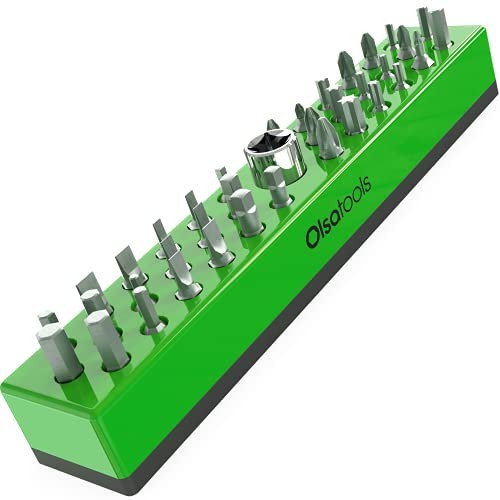 Hex Bit Organizer with Magnetic Base | Magnetic Hex Bit Organizer for Green - Image 2