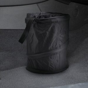 2 Pcs Trash Can Foldable Container Garbage Car Storage Organizer