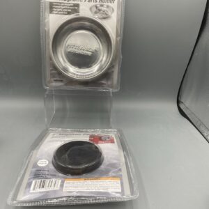 2 each Pittsburgh: 62535, 4” Magnetic Parts Holder, Stainless Steel, NEW