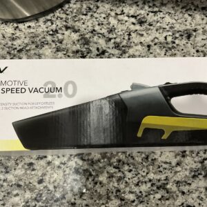 REV Automotive High Speed Vacuum, Open Box, Clean, New, All attachments included