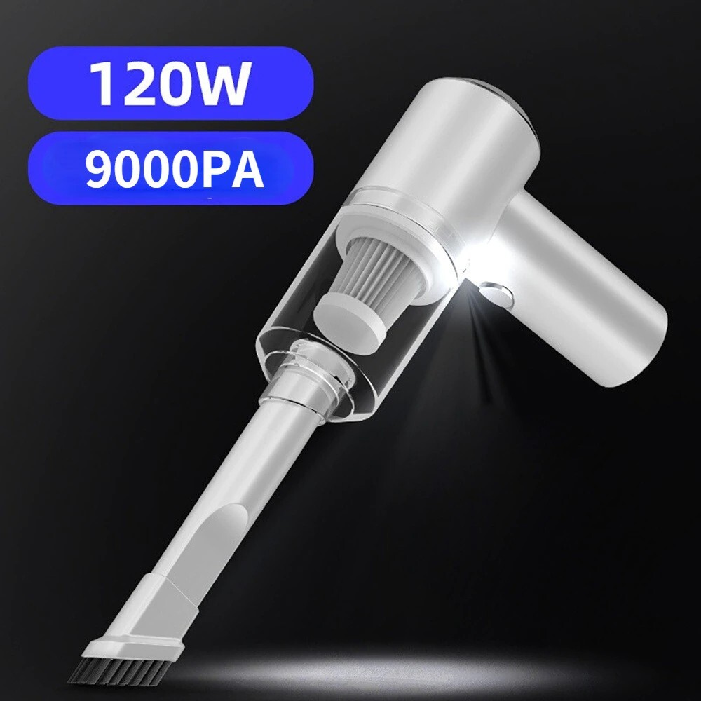 Vacuum Cleaner 9000pa 120W Portable Mini Vacuum Cleaner Automotive Home - Image 4