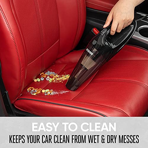 Lightweight & Portable Handheld Car Vacuum Cleaner Interior Cleaning Wet or - Image 4