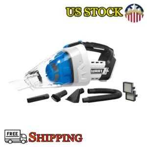 20V Cordless Automotive Hand Vac Handheld Vacuums Cleaner Portable Dust Brush