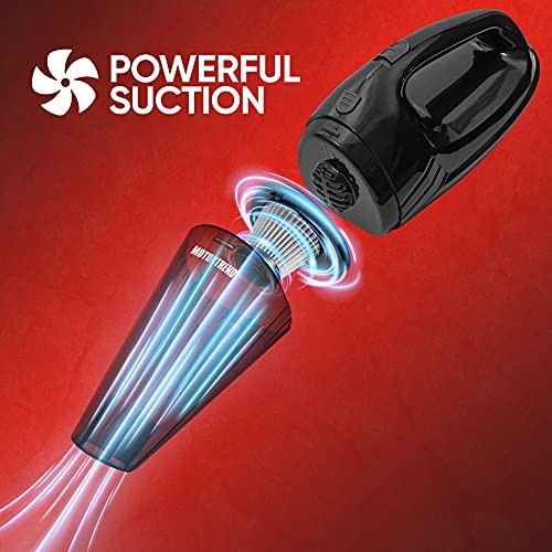 Lightweight & Portable Handheld Car Vacuum Cleaner Interior Cleaning Wet or - Image 2