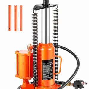 Air Hydraulic Bottle Jack 12 Ton Manual Hand Pump Automotive Car Repair