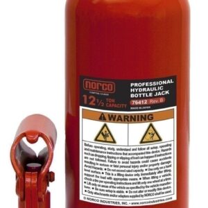 Norco 76412A Heavy Duty 12 Ton Standard Bottle Jack
