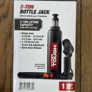 2-Ton Bottle Jack Shop Equipment Automotive Tool Household Jacks Stability New