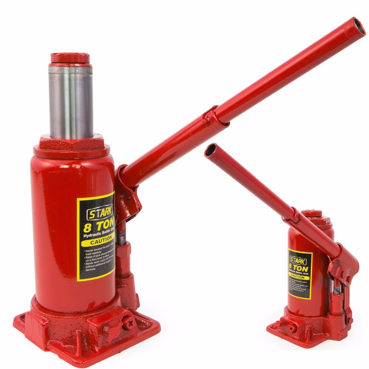 XtremepowerUS 8 Ton Hydraulic Bottle Jack 16,000 LBS Lift Automotive Car Compact - Image 2