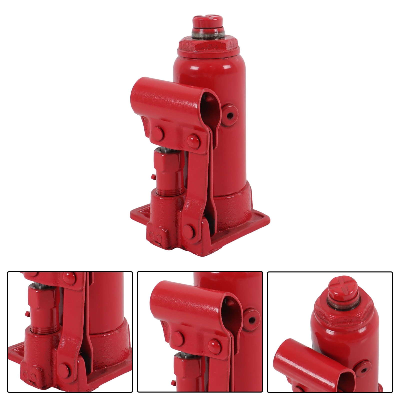 Hydraulic Bottle Jack Automotive Car Repair Shop Lift Tool Red 2 Ton - Image 5