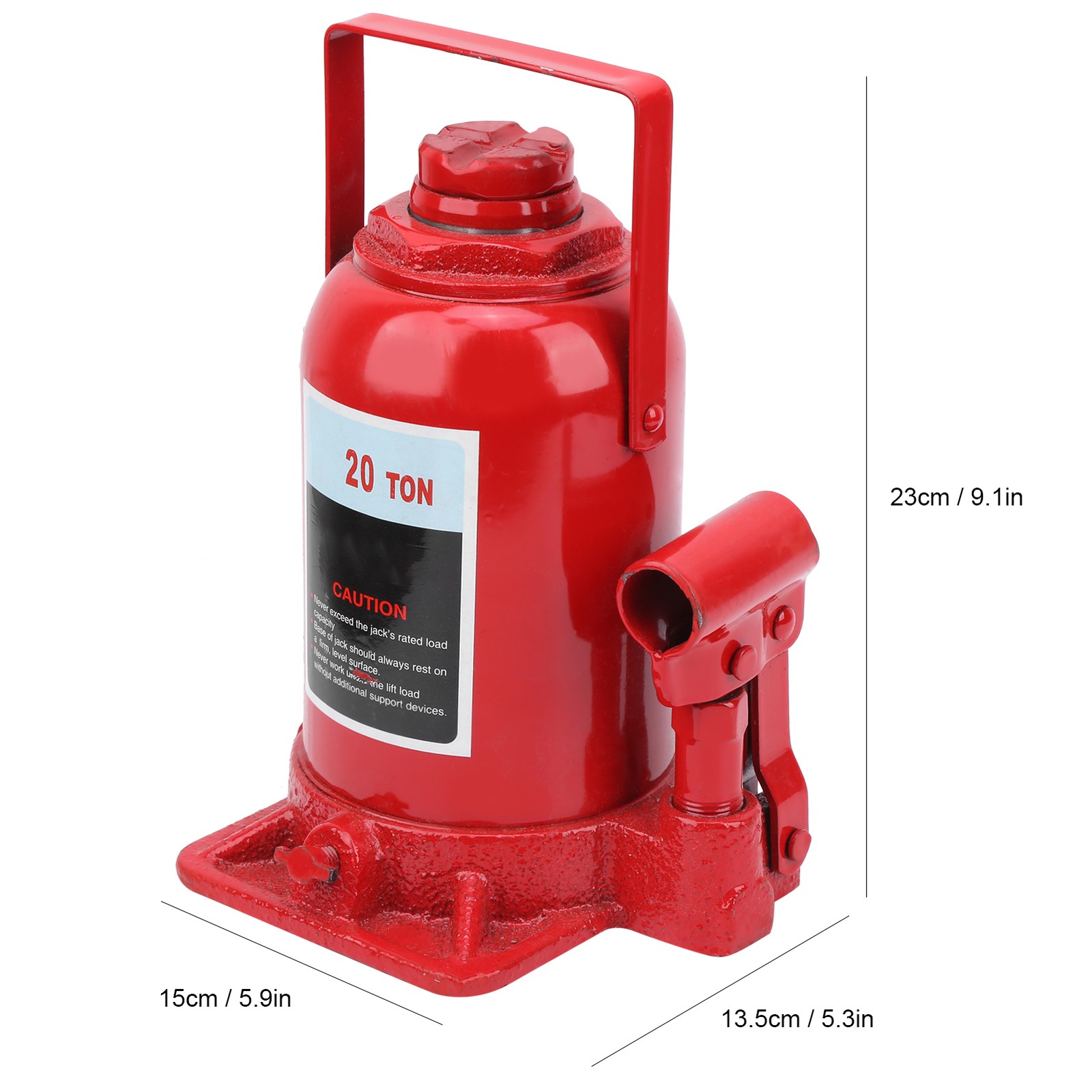 Hydraulic Bottle Jacks For Automotive Construction Agricultural 20 Ton❀ - Image 4