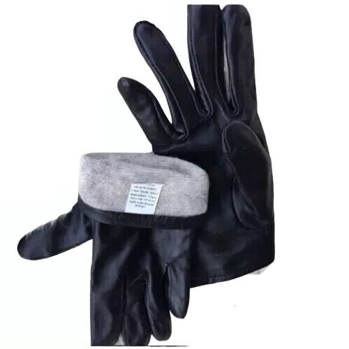 Black Sheepskin Officers Dress Gloves Poly/Wool Lined – New *mocinc1982* - Image 3