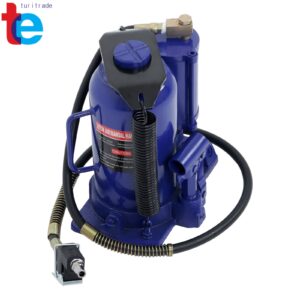 20 Ton Pneumatic Air Hydraulic Bottle Jack W/ Manual Lifting Automotive Repair