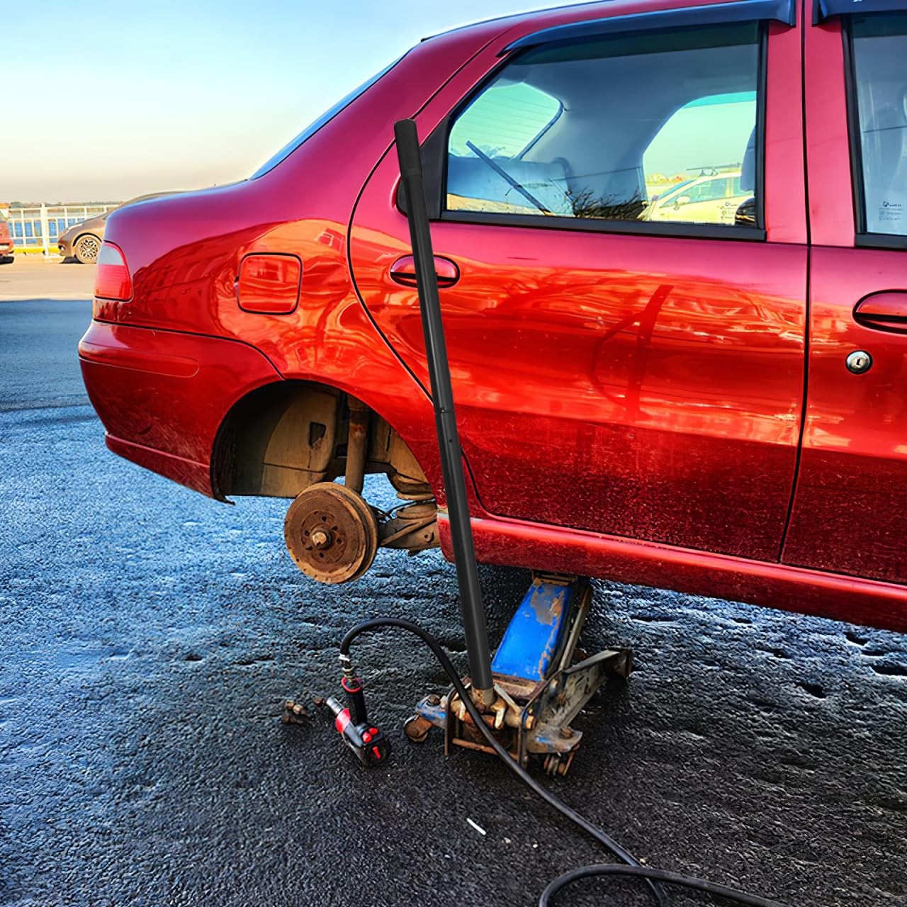 3-Ton Floor Jack Handle Replacement for Hydraulic Automotive Lifting - Image 4