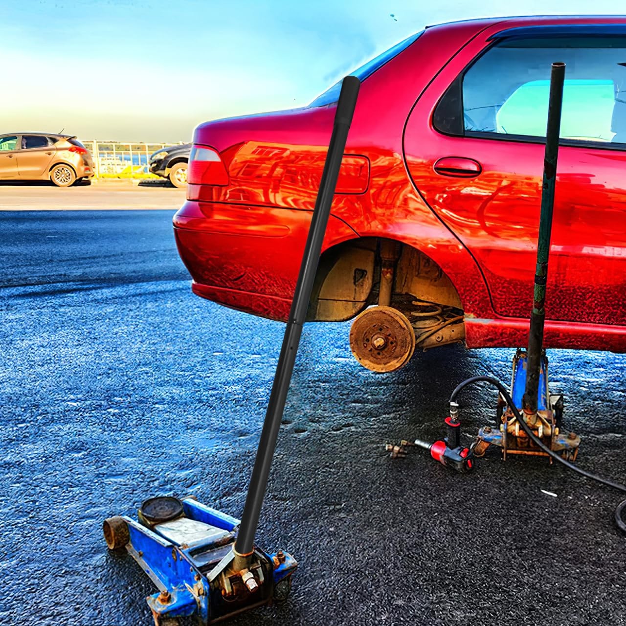 3-Ton Floor Jack Handle Replacement for Hydraulic Automotive Lifting - Image 5