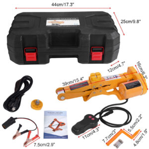 2 Ton 12V DC Automotive Car Automatic Electric Lifting Jack Emergency Equipment