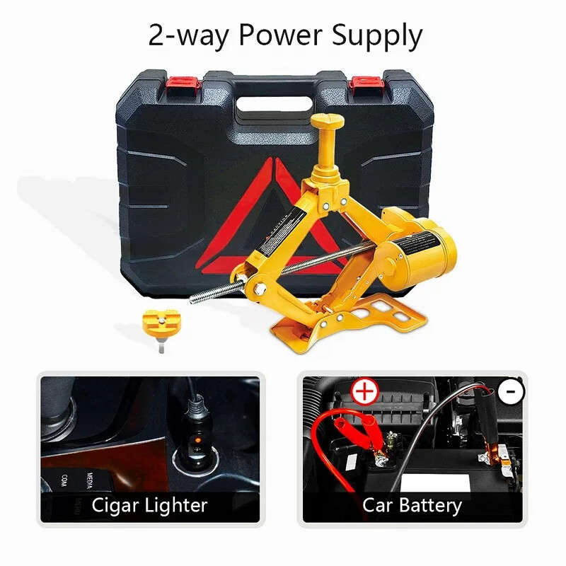 Floor Automotive Lifting Emergency Equipment Auto Lift Scissor Jacks Repair Tool - Image 5