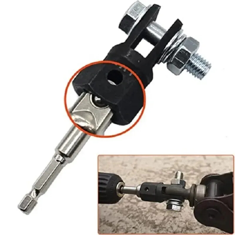 Scissor Jack Adapter Chrome Vanadium Steel Adapter Wrench Tool Automotive Jack - Image 3
