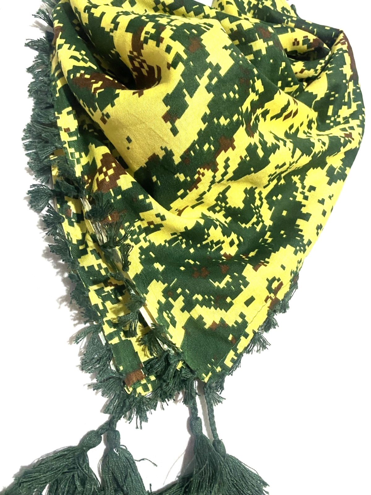 Army Scarf unique Keffiyeh Cover Headwear Vintage Dress Hatta Green Brown Force