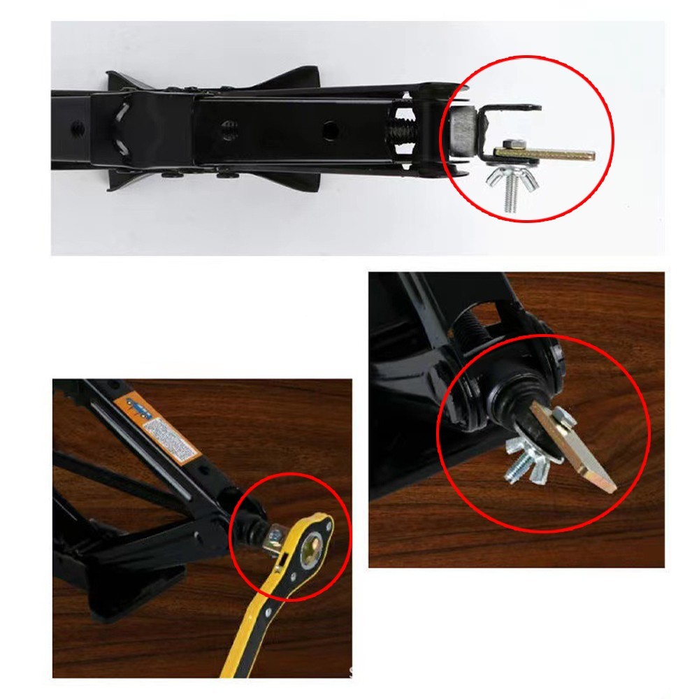 Automotive Jack Wrench Car Jack Wrench Scissor Tire Tool Garage Handle - Image 3