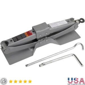 3000lb Scissor Jack Extra Wide Base Lightweight Portable Auto Repair Tool New