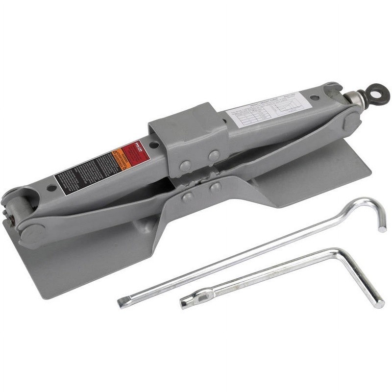 3000lb Scissor Jack Extra Wide Base Lightweight Portable Auto Repair Tool New - Image 2