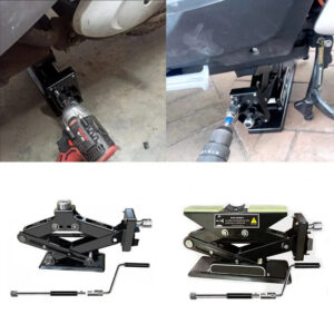 2.8T 2T Car Automotive Scissor Jack Manual And Electric Dual-purpose Car Repair