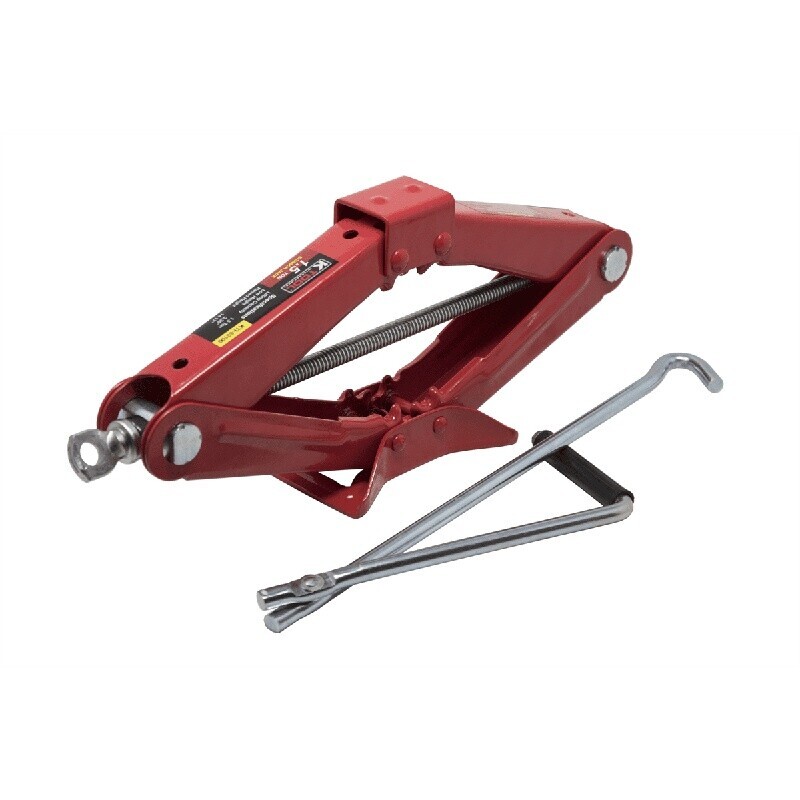 1.5 Ton Scissor Jack Portable Lightweight Alloy Steel Vehicle Lift Easy Crank US - Image 3