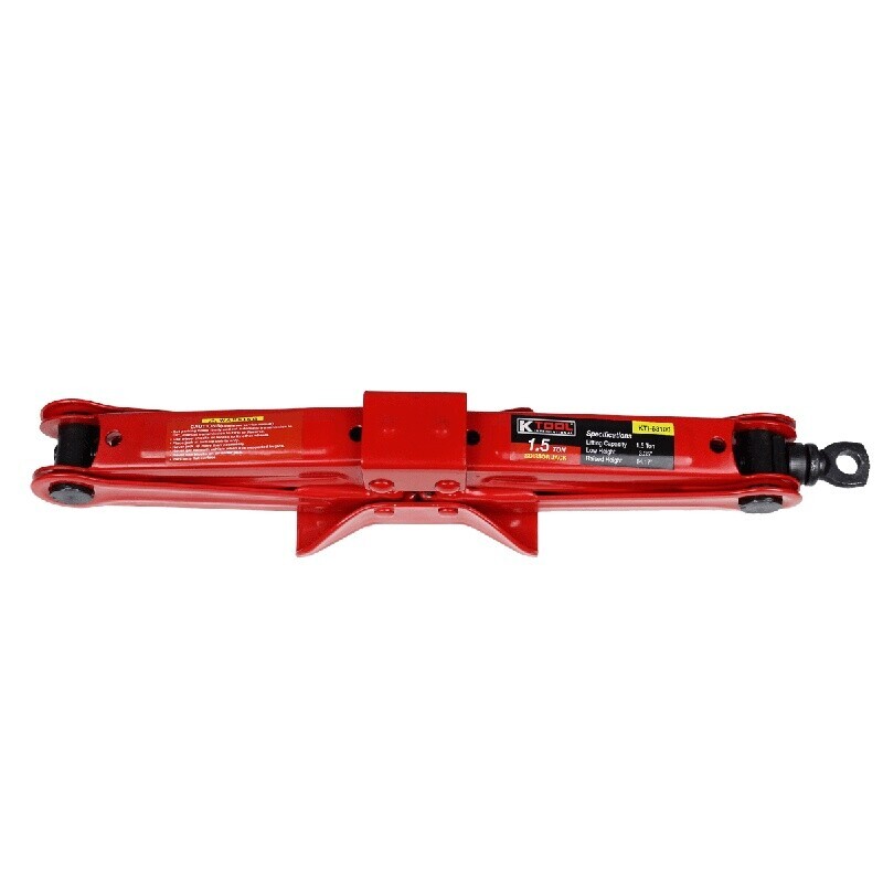 1.5 Ton Scissor Jack Portable Lightweight Alloy Steel Vehicle Lift Easy Crank US - Image 4