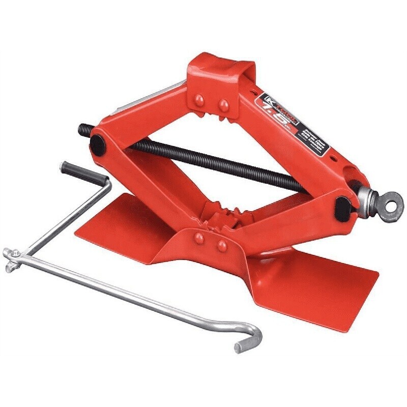 1.5 Ton Scissor Jack Portable Lightweight Alloy Steel Vehicle Lift Easy Crank US - Image 5