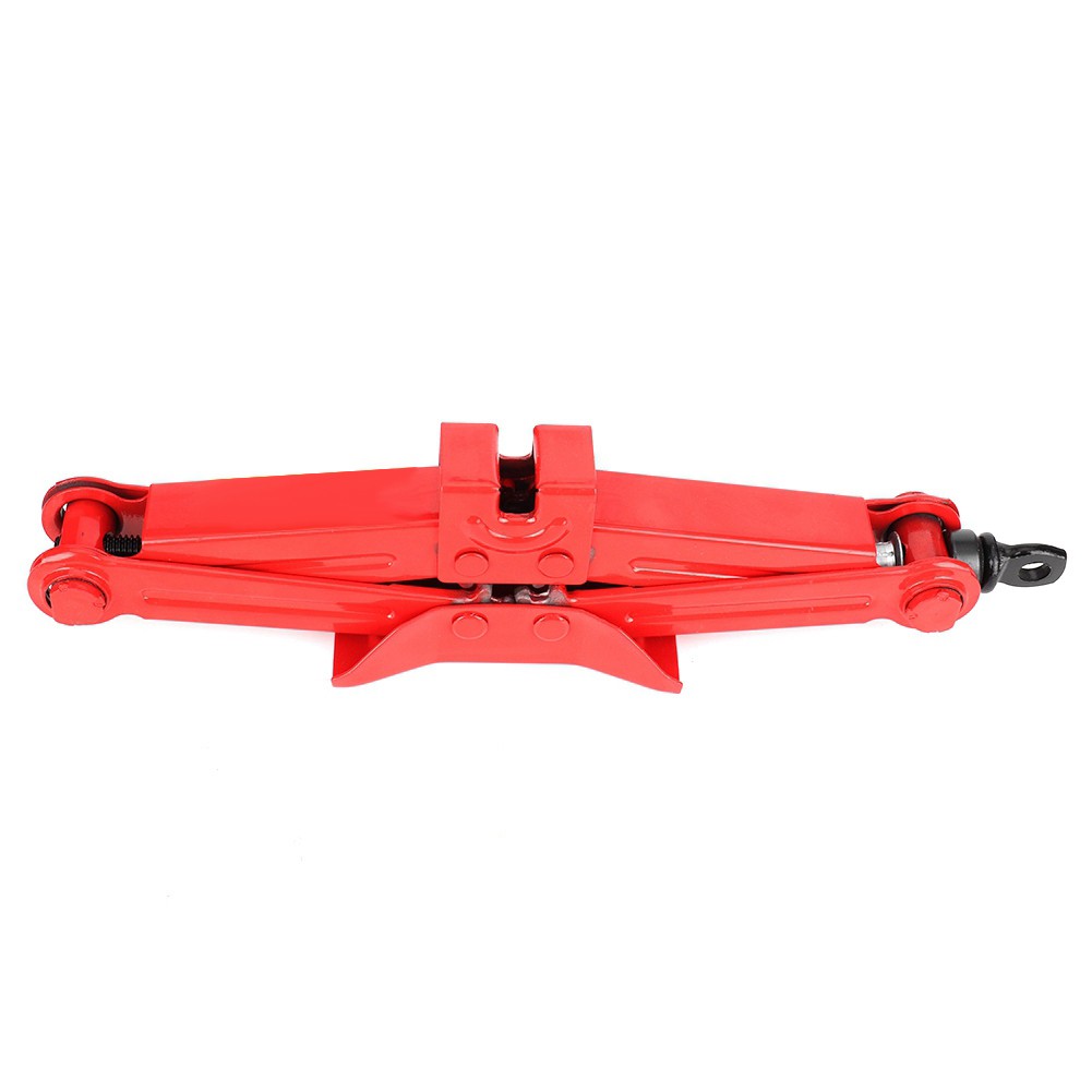 .Car Automotive Scissor Jack 45 Steel Chromed Emergency Crank Lift Stand Tool - Image 2