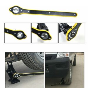 Automotive Jack Wrench Car Jack Wrench Scissor Tire Tool Garage Handle