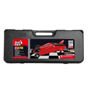 Big Red 8075591 14.93 in. 5000 lbs Hydraulic Automotive Trolley Jack Red
