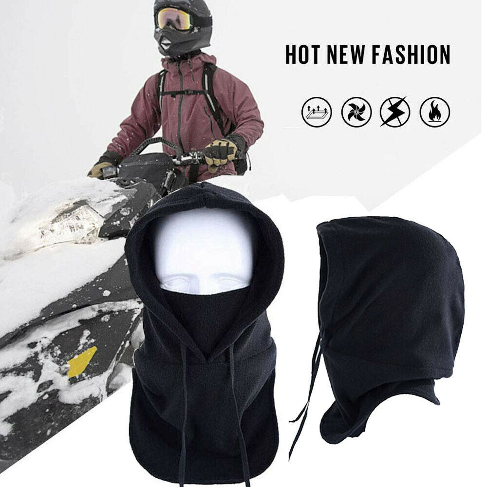 Windproof Fleece Neck Winter Warm Balaclava Ski Full Face Mask for Cold Weather - Image 2