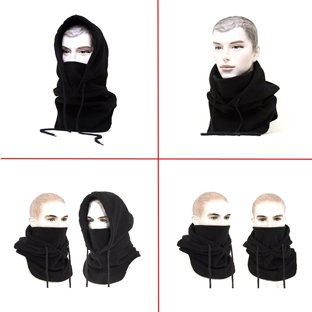 Windproof Fleece Neck Winter Warm Balaclava Ski Full Face Mask for Cold Weather - Image 4