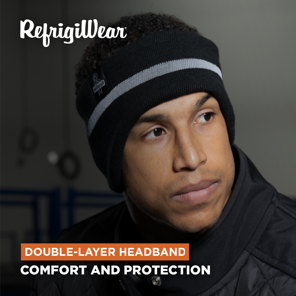 RefrigiWear Double Layer Headband - Warm Winter Ear Protection for Cold Weather - Image 2
