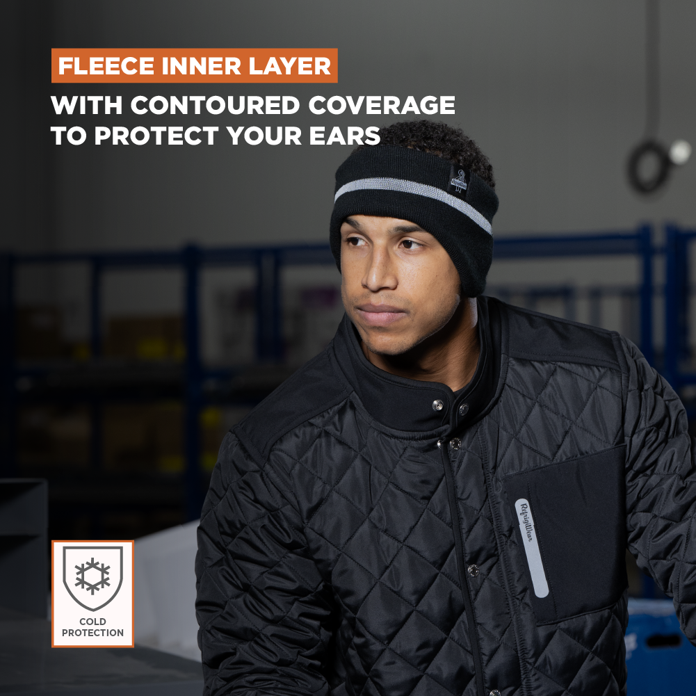RefrigiWear Double Layer Headband - Warm Winter Ear Protection for Cold Weather - Image 4