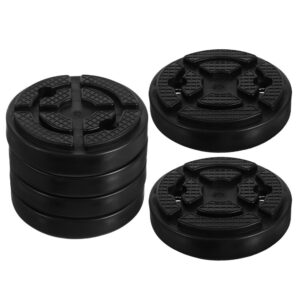 6 Pcs Rubber Blocks for Car Lift Jack Pad Feet Pads Automotive Lifter Mats
