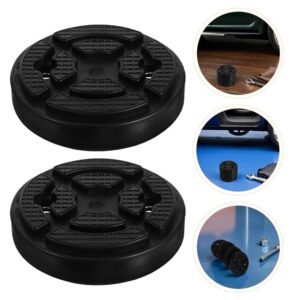 6pcs Two-Post Car Jack Lift Pads - Automotive Rubber Trolley Jack Rubber Pad -