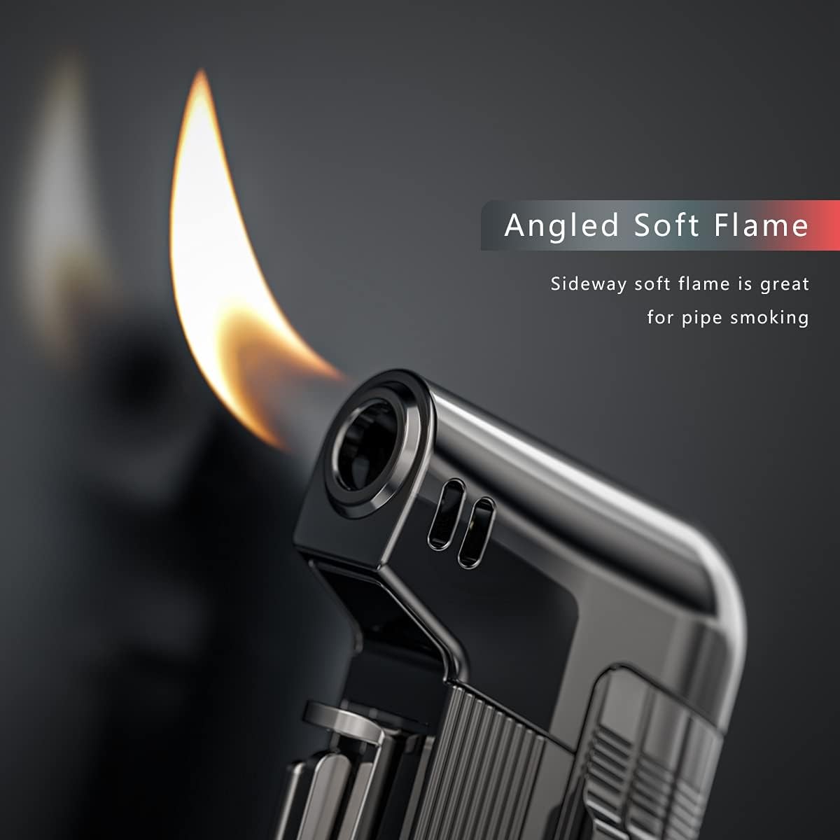 Pipe Lighter Gas Butane Refillable Soft Flame with Cleaner Tools (Sold... - Image 4