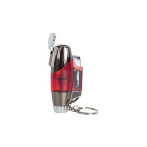 Windproof Jet Flame Torch Butane Powered Refillable Standard Gas Chargers Qty 1
