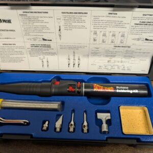 Power Probe PPSK Butane Soldering Kit - Black