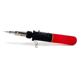 Iroda SOLDERPRO 100, SP100, SP-100 Cordless Butane Gas Soldering Iron - RED